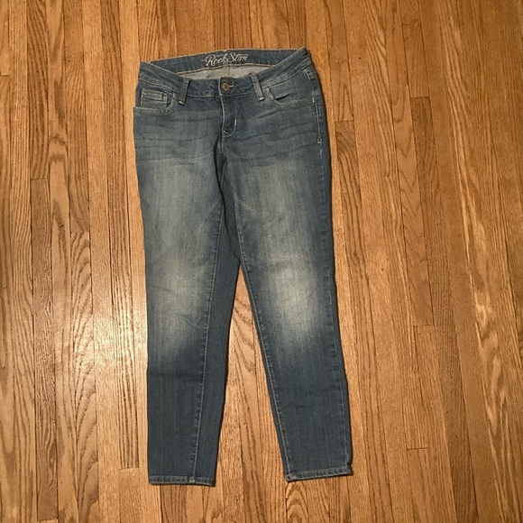 Old Navy Rockstar Blue Denim Jeans - Picture 1 of 7